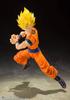 TAMASHII NATIONS Dragon Ball Z Super Saiyan Full Power Son circa PVC ABS action figure dipinta S.H.Figuarts Goku, 140mm, &