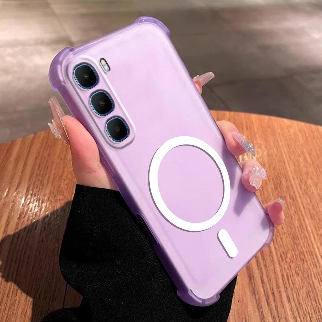 Anti-Fingerabdruck Matte Jelly Hülle für infinix HOT 60 5G 60i Pro Pro+ 50 4G Sturzsichere Handyhülle
