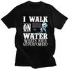 Custom I Walk On Water Whats Your Superpower Hockey T Shirt Men ShortSleeve Tshirt Casual Tee Tops Oversized Tshirt Gift