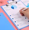 5pcs Plastic Clipboard, Clipboards with Low Profile Clip, Standard A4 Letter Size Clipboard for Office, Nurses, Students, and Women,Blue