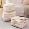Travel Storage Organizer With Double Layer Compression Bags For Luggage Packing Solutions