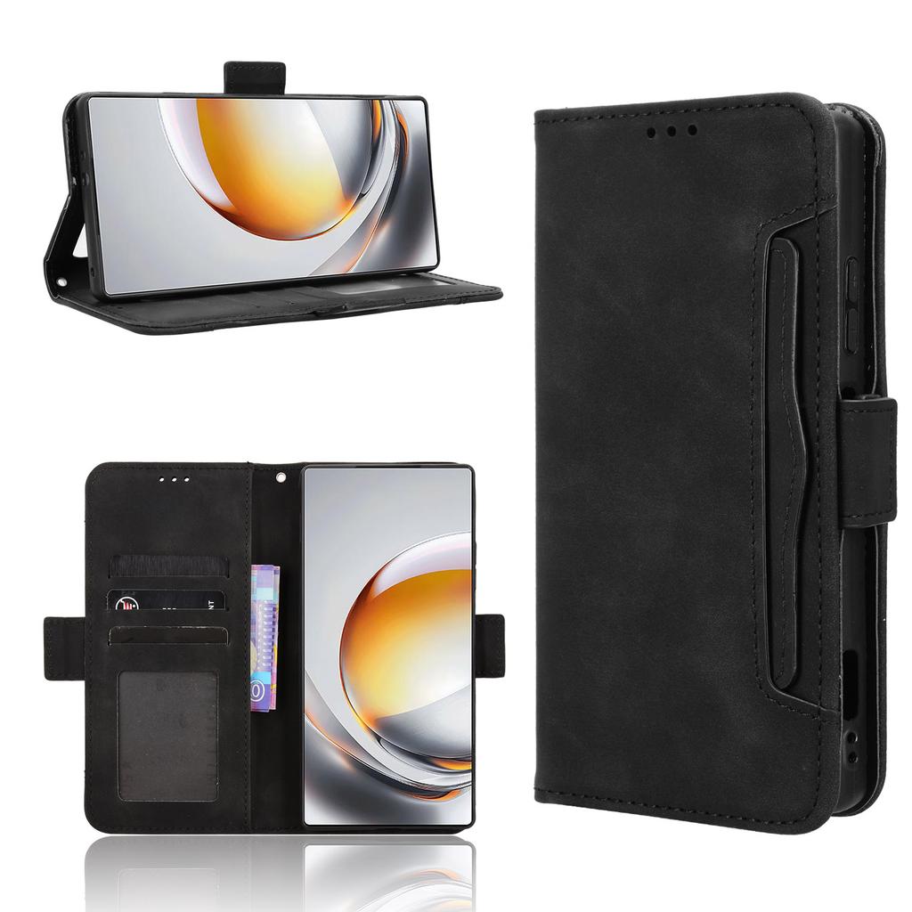 For TECNO Camon 50 4G BINFEN COLOR BF17 Phone Case Wallet Folio Flip Leather Cover