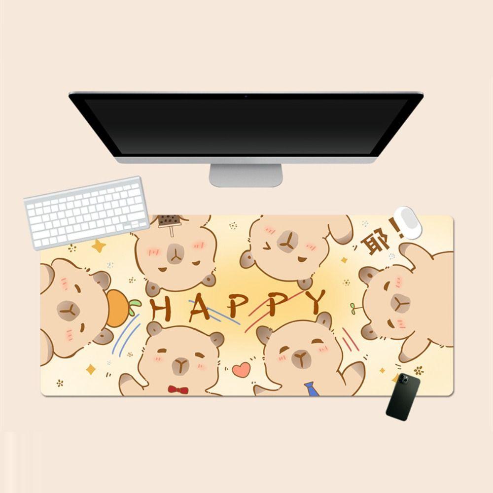 Capybara Desk Pad Cartoon Keyboard Mice Mat New Mouse Pad