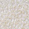 200-500pcs Beige Imitation Pearl Beads Oval Rice Beads Loose Spacer Beads For Jewelry Making DIY Bracelet Necklace Accessories