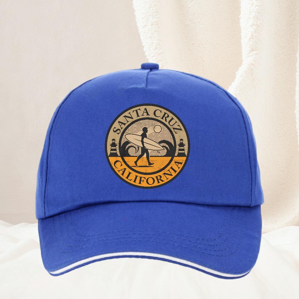 Cappellino da Baseball Santa Cruz California Unisex Donna Moda regolabile Unisex Cappello Snapback di Alta Qualità