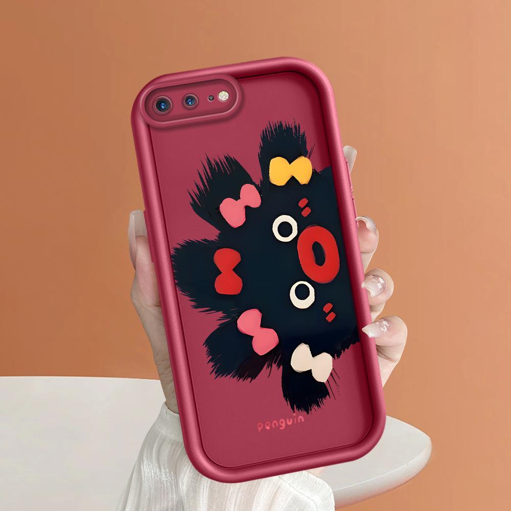

Милый чехол для телефона с мультяшным пингвином для iPhone Samsung Galaxy Xiaomi Redmi POCO HUAWEI Honor, противоударный резиновый мягкий гибкий чехол Redmi Note 7