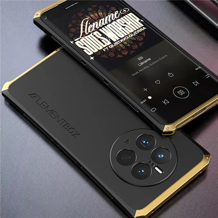 

Для Huawei Mate 50 Pro 4G трехкомпонентный дизайн, усиленный угловой чехол для телефона, противоударный жесткий защитный чехол из ПК с металлическим каркасом
