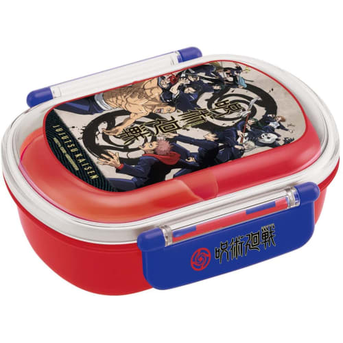 Skater Children's Antibacterial Lunch Box, Fluffy Capacity, 360ml, Jujutsu Kaisen Design, Made in Japan, QAF2BAAG-A