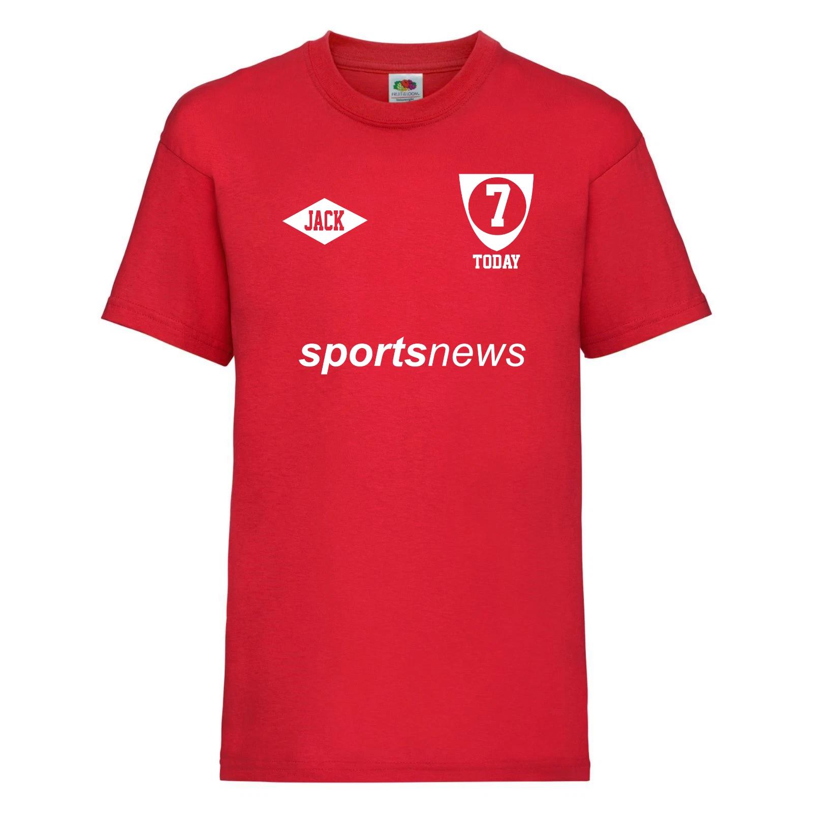 Personalised football birthday t-Shirt - Birthday gift for football players/fans S