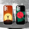 B-Bangladesh Flag Phone Case For Samsung S25,S24,S21,S22,S23,S30,Ultra,S20,Plus,Fe,Note,10,9,5G Transparent Cover