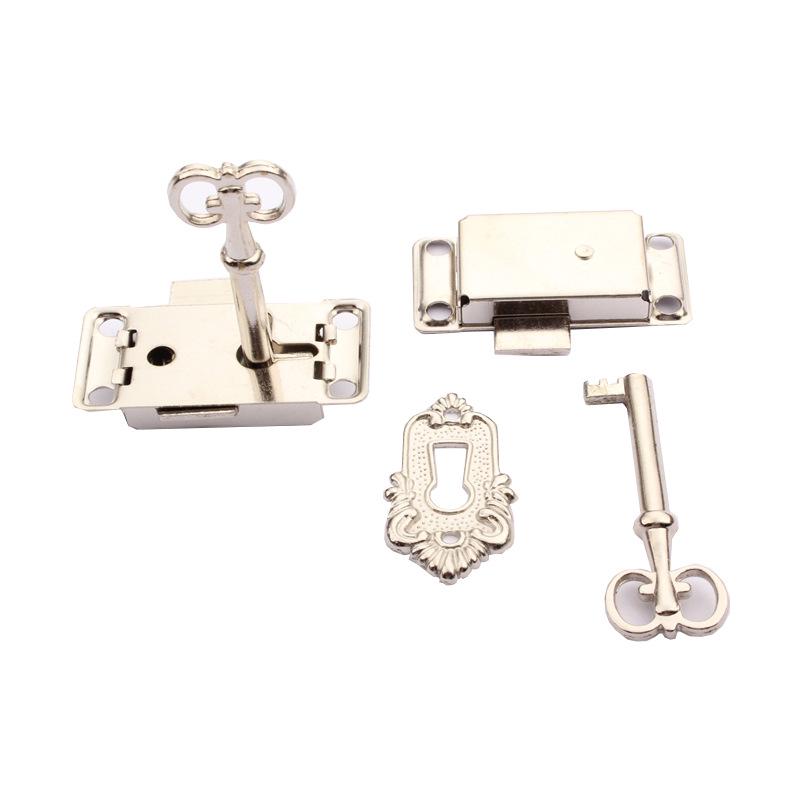 Cerradura y Herrajes para Cajones de Joyero Vintage