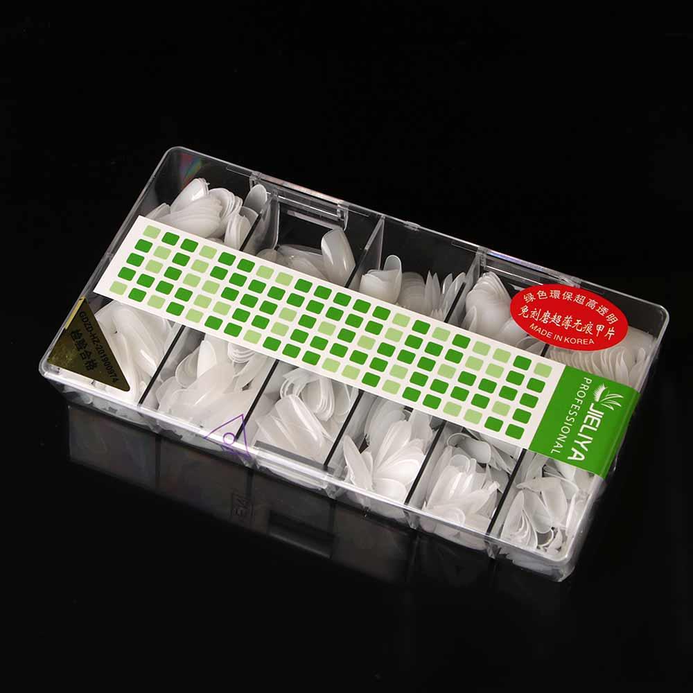 Half Cover Full Cover Detachable Oval False Nails French Fake Nails Nail Art Tips Manicure