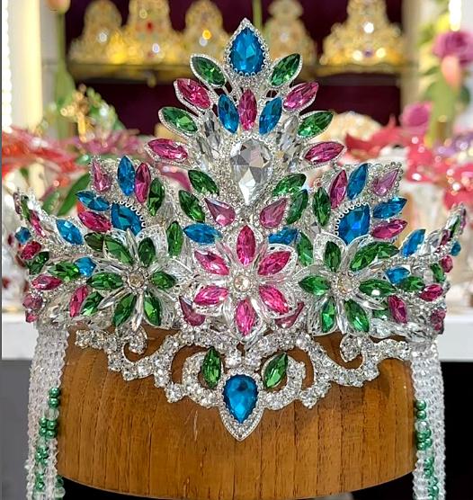 Blinginbox Hight Quality Rhinestone Bulk Special Shapes Crystal AB Hot Fix Rhinestones Iron on Rhinestones for Fabric Decoration