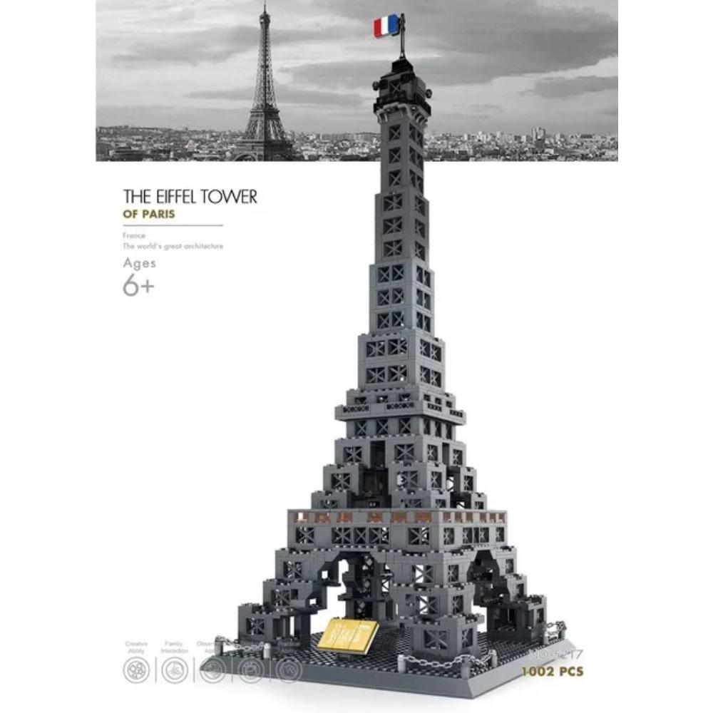 MOC World Famous Architecture Edifice Opera House Building Blocks Villa Savoye Bridge Tower Toy Children Birthday Christmas Gift