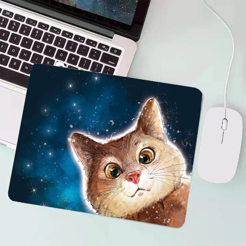 Buy Cat Mouse Pad Blue Zen Wolf Corgi Wizard Puppy Pawtronus