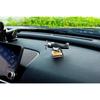Alloy Solar Airplane Car Diffuser Wooden Base Fragrance Diffuser Energy Rotate Airplane Ornaments for Car Office Home Decor