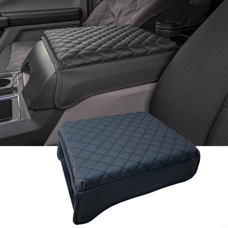 2025 New Auto Center Console Cover Armrest for Seat Box Pad Car-styling PU Leather Mat for F150 2015-2020