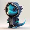 Cute Dragon Statue Ornaments Pendant Holiday Decoration Pendants Car Pendants Interior Decorations String Beads For Decorating