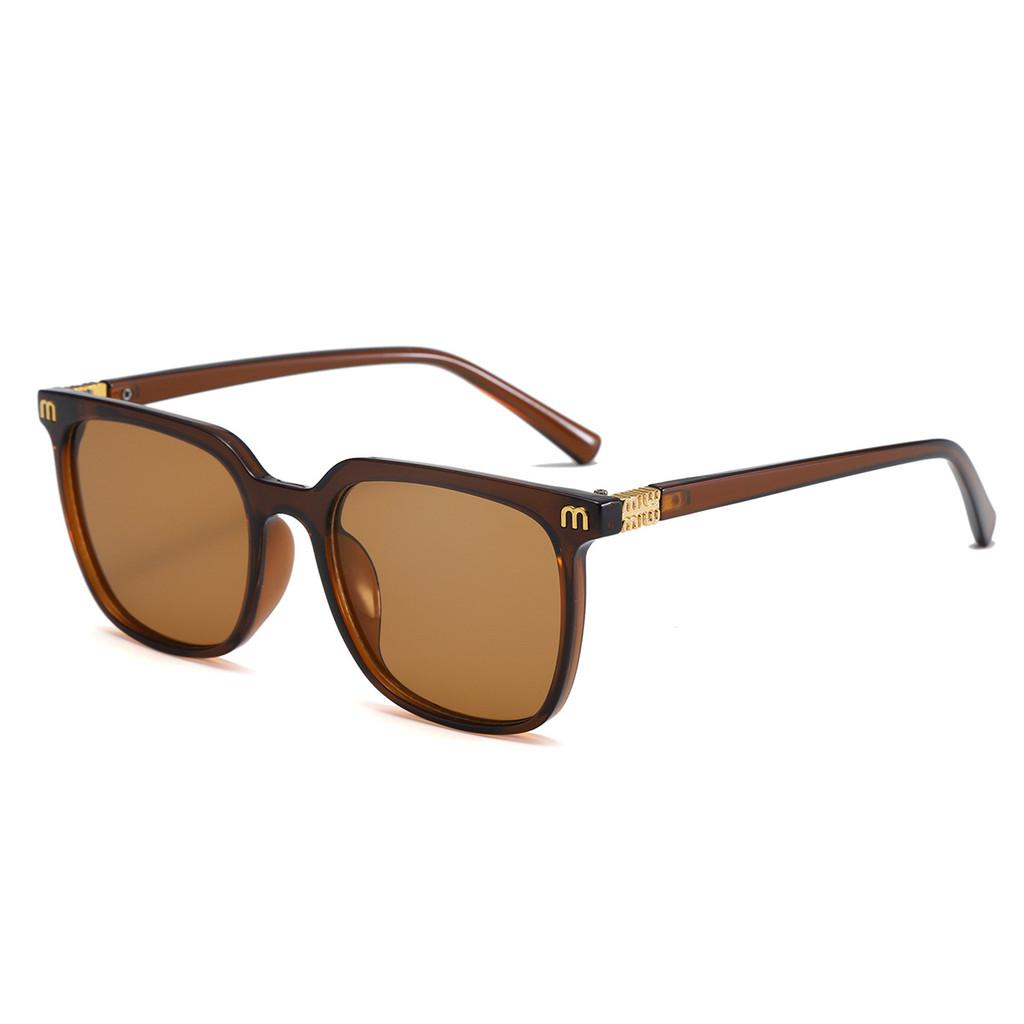 New Trendy Square Eyewear Uv400 Protection With Pc Frame For Outdoor Activities