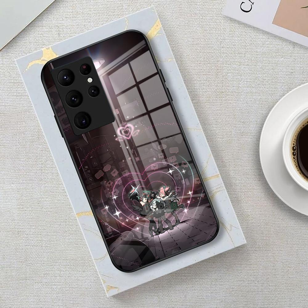 

ZZZ ReDreaming Angel Phone Case For Samsung S26 S25 Edge Ultra 23 22 21 20 Ultra Plus S24 Fe Glass Cover Galaxy S20
