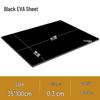 High Elasticity EVA Foam Board for DIY Carving, Toy Models, and Props - Black & White