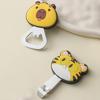 Bottle Opener Multi-Functional Magnetic Refrigerator Magnet Cute Cartoon Animal Design Bottle Opener for Beer Cans Caps