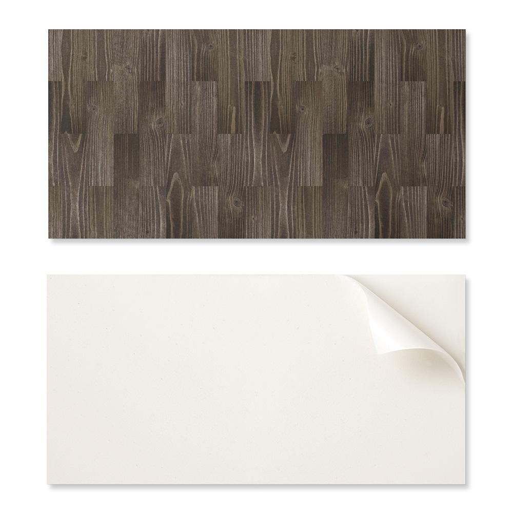 Dekor Ścienny Panel Pcv Ze Wzorem Do Pokoju 100X50 Cm Wzór Drewnianych Desek