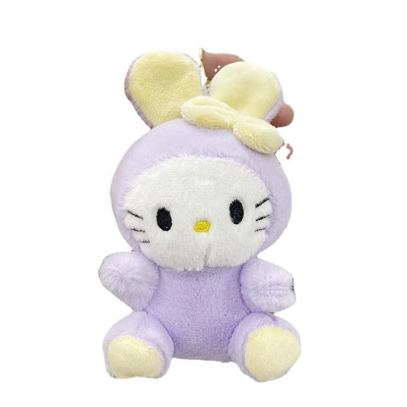 Charming Plush Bunny Keychain Delightful Rabbit Doll For Kids Ideal Gift