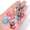 5pcs/lot Colorful Hand-painted Lampwork Beads Cute Cartoon Ocean Fish Loose Glass Bead For DIY Fashion Bracelet Earrings Jewelry