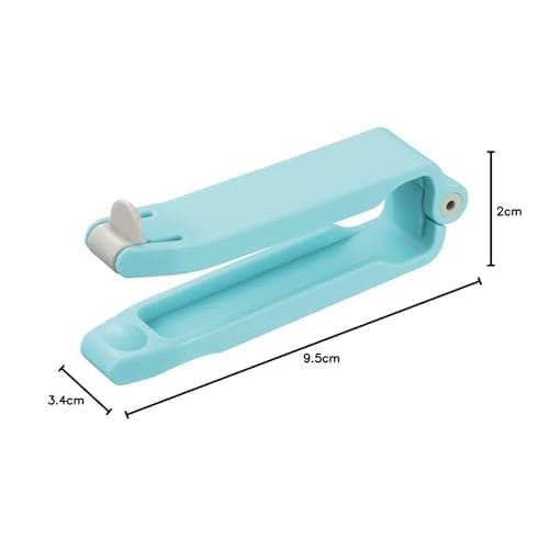 Akebono-Sa Tape and Bag Cutter, Blue, Size: Approx. W9.5 x D3.4 x H2, 4521540257656