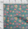 oneOone Cotton Flex Baby Pink Fabric Clothes Kids Sewing Craft Projects Fabric Prints By Yard 40 Inch