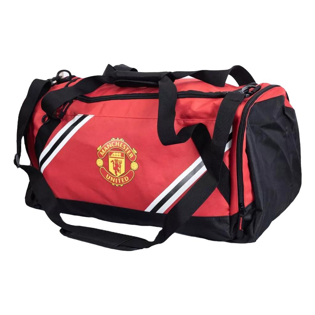 Manchester United FC Taška Duffle s pruhy