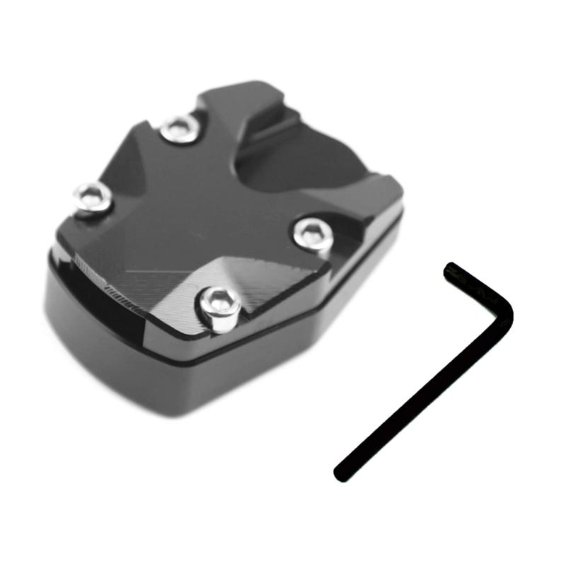 Reliable Support Strong Motorcycle Kickstand with Anti Slip Base Aluminum Alloy Kickstand for UHR150 125 Motorcycles