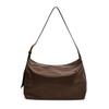 Retro bag women's large-capacity fashion lazy wind messenger bag new autumn and winter simple shoulder armpit bag