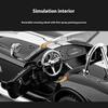 1:24 1965 Shelby Cobra Convertible Roadster Model Simulation Sound Light Pulling Tire Shock Absorbing Boys Birthday Gift