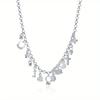 Charms   Copper 45cm 18inch Chain Necklace Pendant Multi-Element for women men lady Fashion Cross/Moon/Stars/Lock/Key