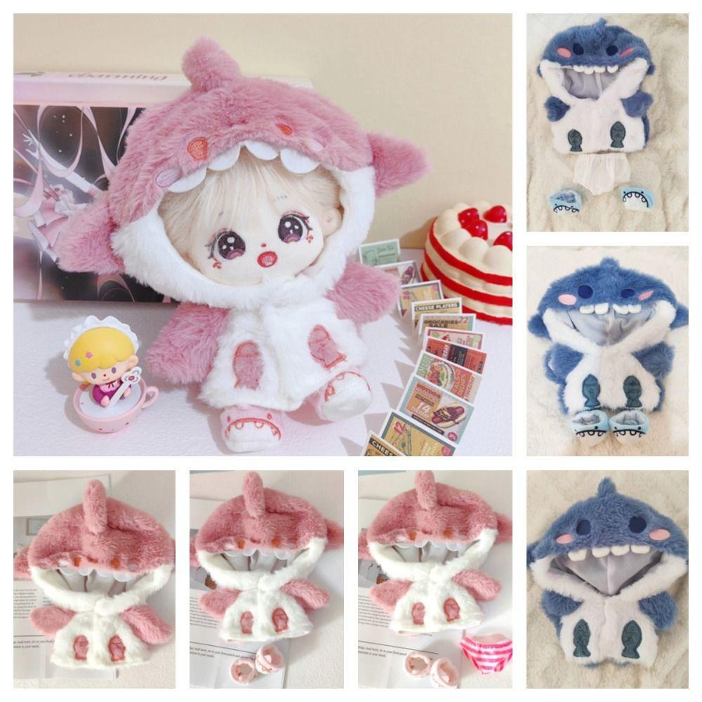 

Lovely 20cm Cotton Doll Clothes Plush Stuffed Doll Accessories Cotton Stuffed Doll