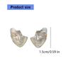 Fashion Mask Face Shape Earrings Exaggerated Artistic Design Alloy Texture Suitable for Youthful Women Various Event