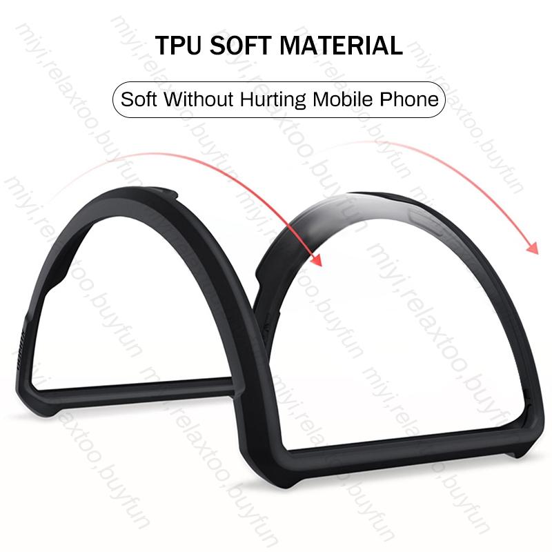 Per Custodia Motorola Edge 40 Neo 5G Trasparente Acrilico TPU Morbido Cornice Cover Posteriore Moto Edge40Neo Edge40 Neo 40Neo Armor Antiurto Coque
