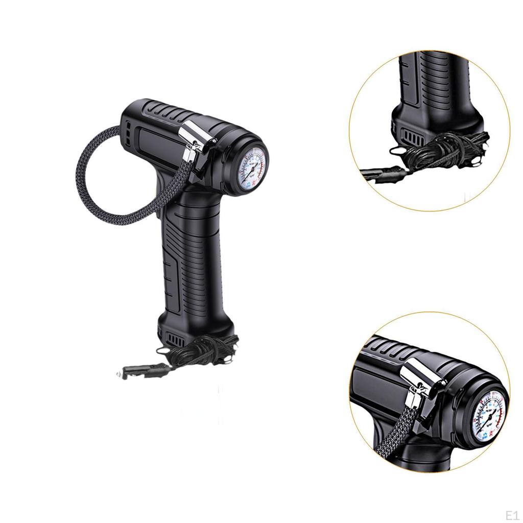 Tragbare Auto-Reifenpumpe mit Kabel Luftkompressor 150PSI für Poolspielzeug