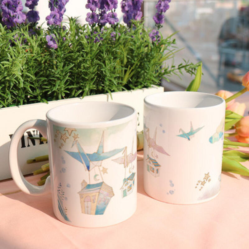 tf079-Design Mug 2p-Fairy Tale Paper Crane