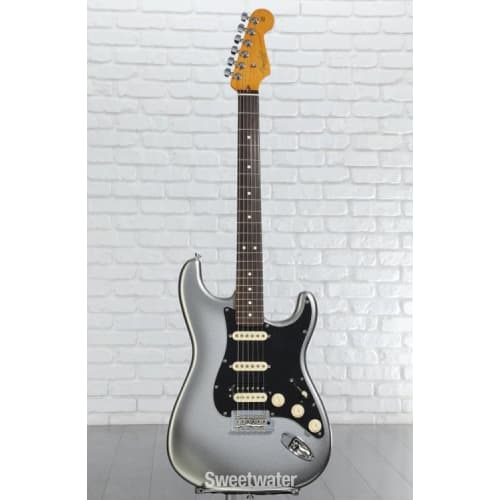 Fender American Professional II Stratocaster? HSS Electric Guitar, Rosewood Fingerboard, Mercury