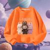 Children's LBB Loose Hoodie, Spring and Autumn Girls' Long-sleeved Casual Jacket