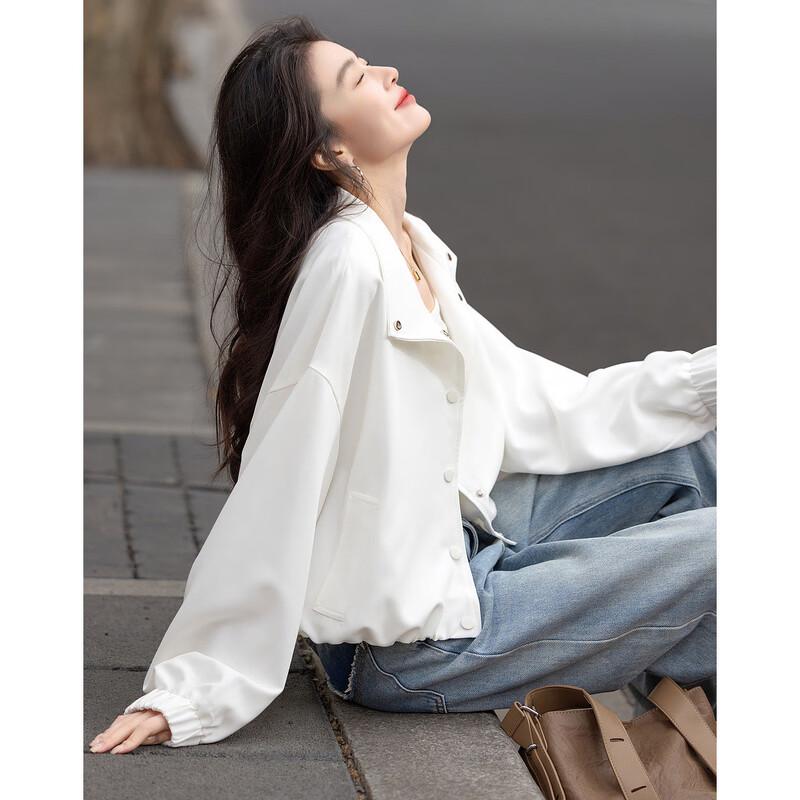 

Женская укороченная куртка Demana с воротником поло на весну L