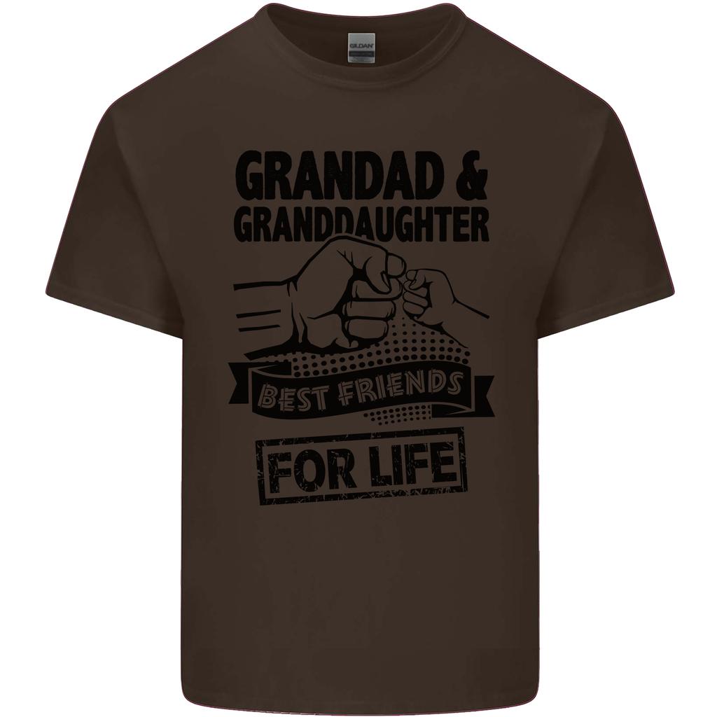 Grandad and Granddaughter Grandparents Day Unisexs Light Cotton TShirt