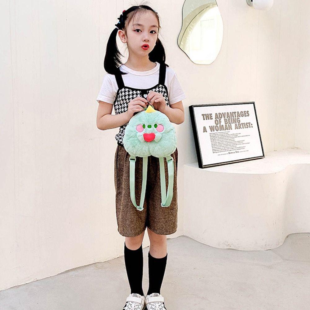 Rabbit Cartoon Plush Schoolbag Penguin Animal Plush Backpack Soft Cartoon Plush Backpack  Student