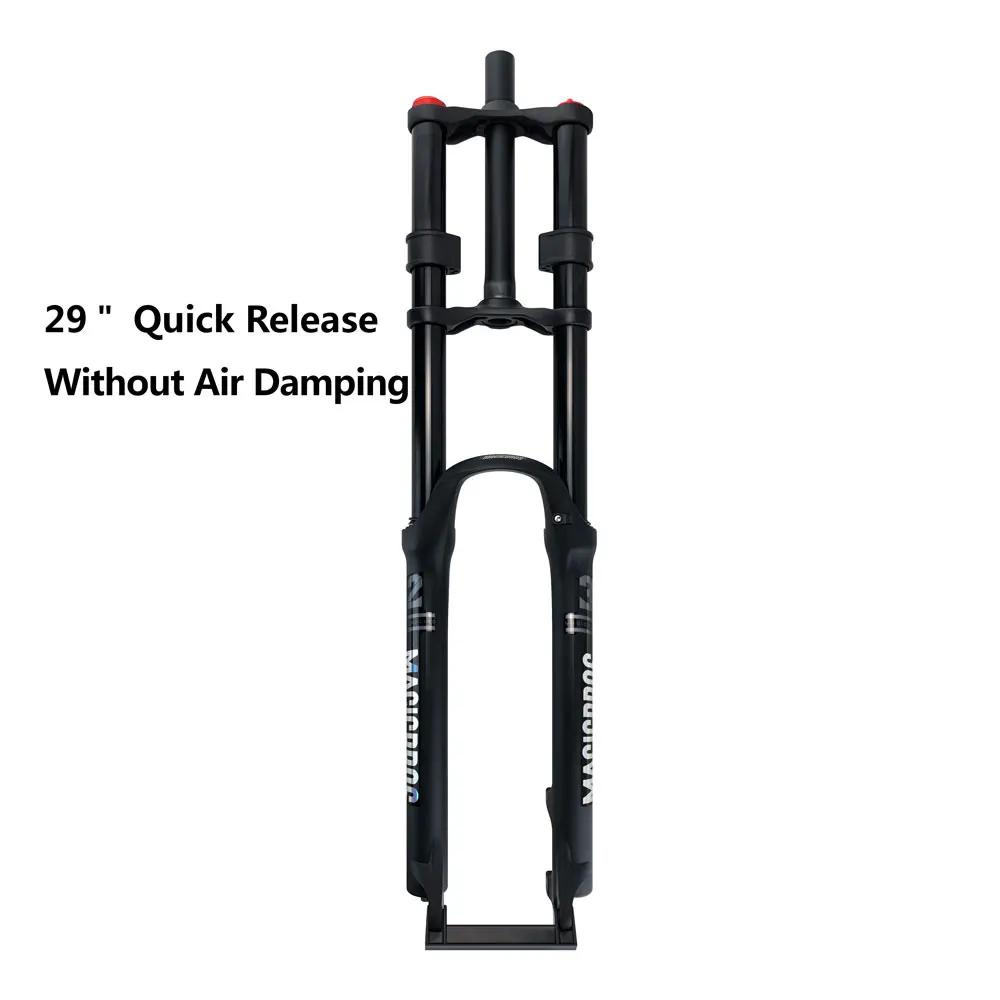 MAGICBROS MG-FK328A Double Shoulder MTB Air Fork 180mm Travel 26/27.5/29" QR/TA Axle 32mm Stanchion Aluminum-Magnesium Alloy