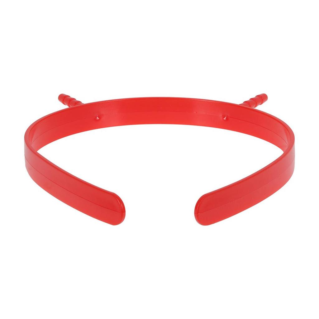 Red Plastic Headband 3.5 Cm DIY Accessory