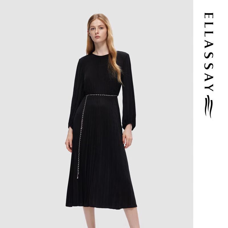 

ELLASSAY Pleated Elegant Dress EWD353Y03200 S