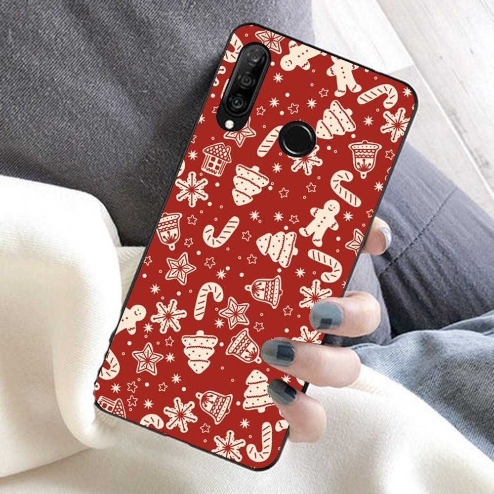 Merry Chrismas Phone Case For Huawei Honor 10 Lite 9 20 7A Pro 9X Pro 30 Pro 50 Pro 60 Pro 70 Pro Plus